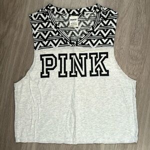 PINK muscle tank top